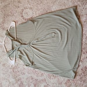 Mint Green Twisted Racerback Tank